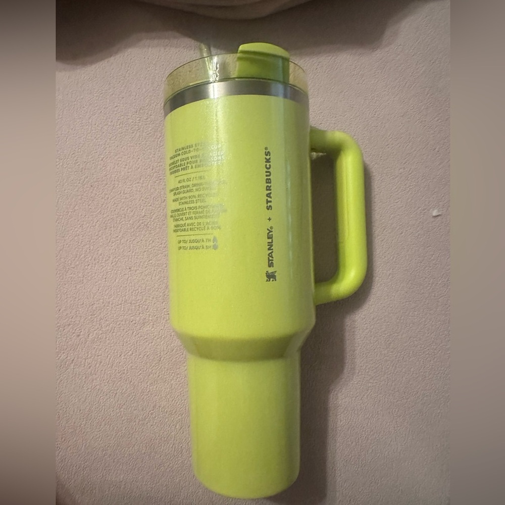 Starbucks Stanley Lime Green Travel Mug New with box.